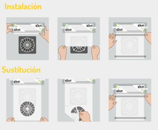 VELUM AIR XL INSTALACION