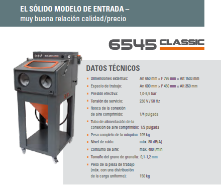 6545 classic lapeado